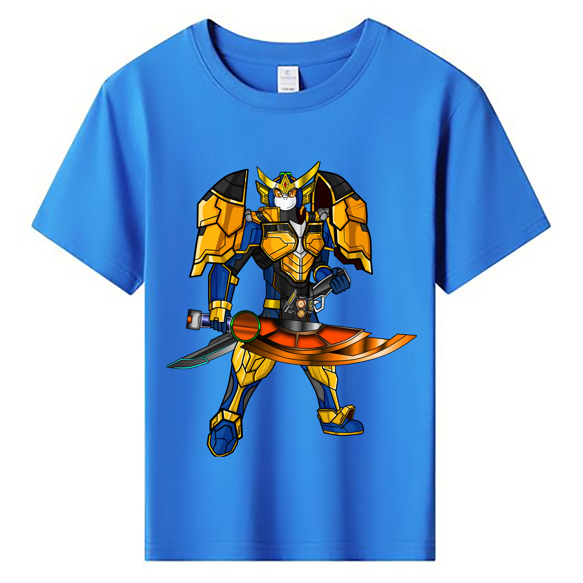（画像用） Digimon デジタルモンスター/デジモン 綿100％キッズTシャツ（フロントプリント）